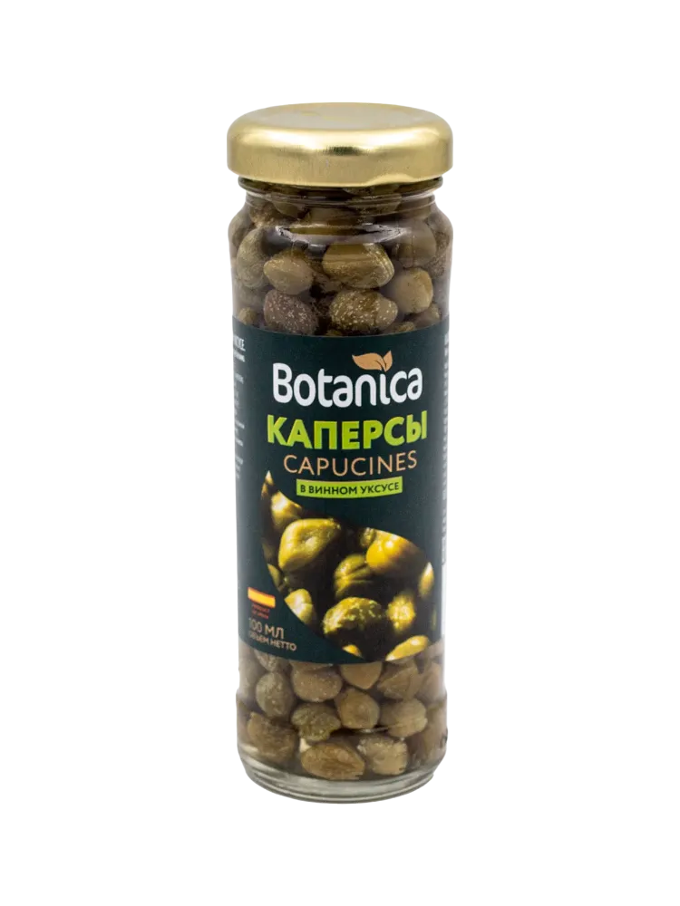 КАПЕРСЫ BOTANICA 240Г В ВИННОМ СОУСЕ(6)