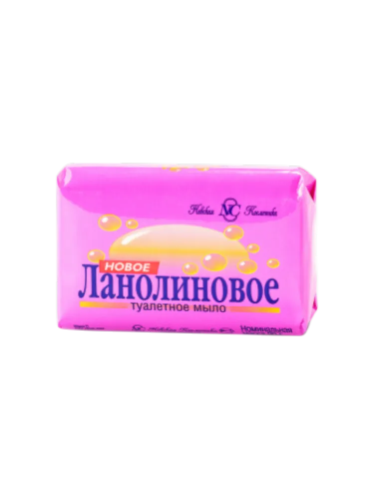 МЫЛО ТУАЛЕТНОЕ N/C 90Г ЛАНОЛИНОВОЕ(72) - фото 1