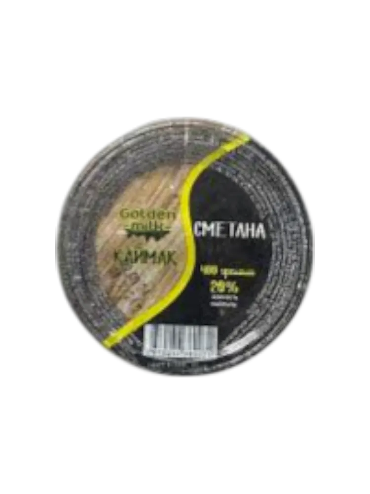 СМЕТАНА GOLDEN MILK 200Г 20%