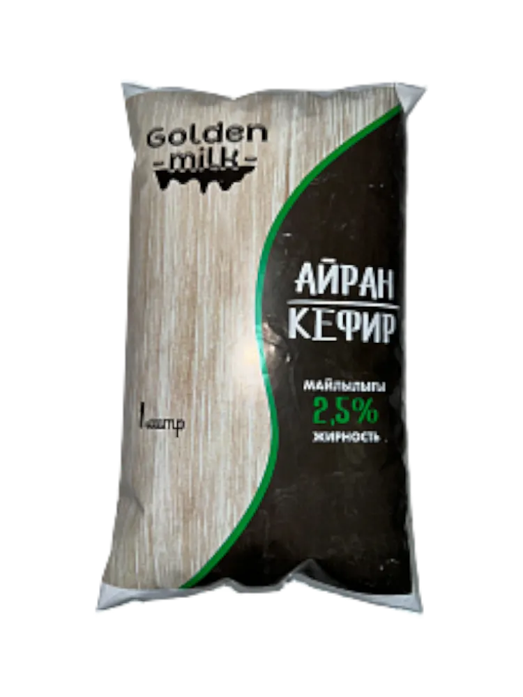 КЕФИР GOLDEN MILK 1000Г 2,5% П/П