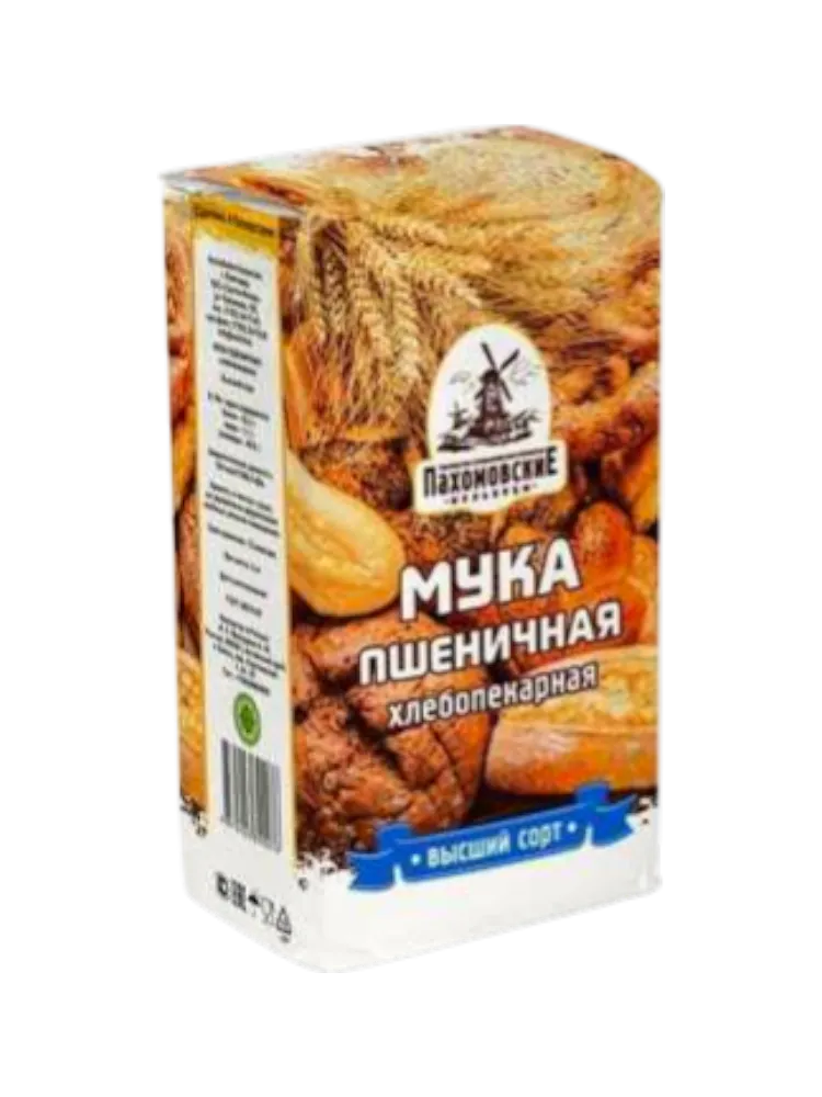 МУКА ПАХОМОВСКИЕ МЕЛЬНИЦЫ ПШЕНИЧНАЯ В/С 2КГ(6)