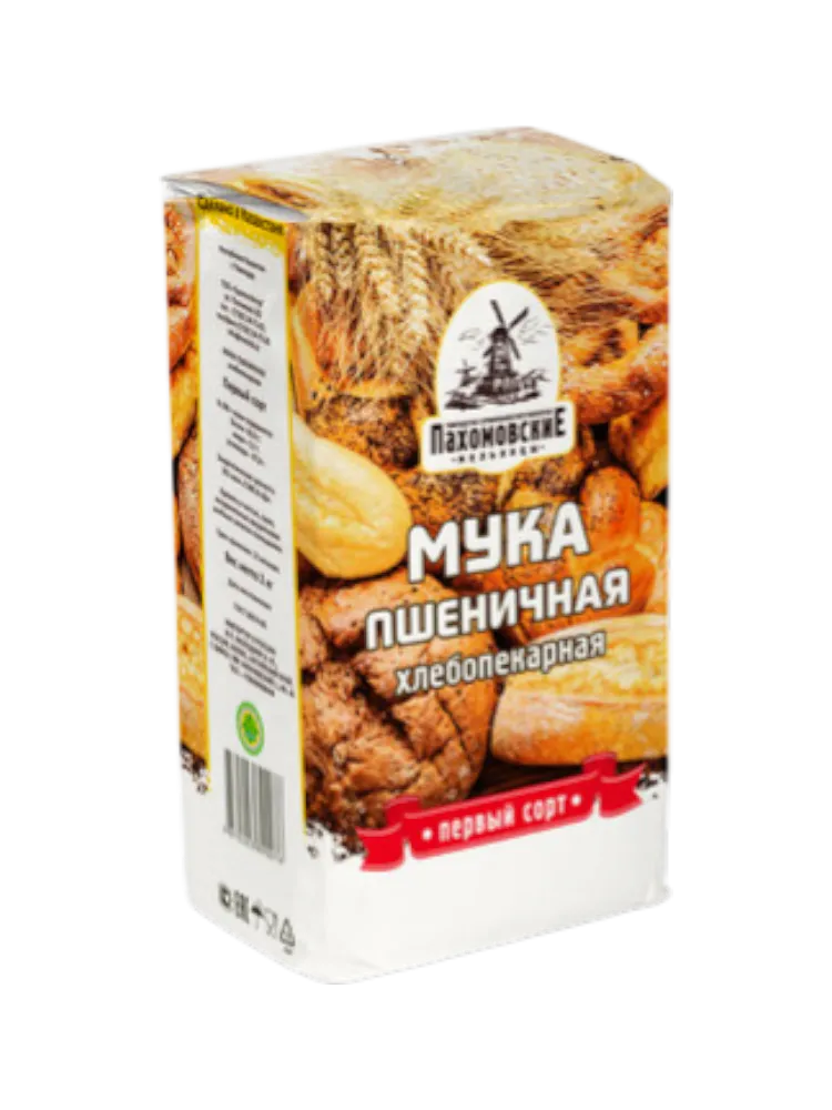 МУКА ПАХОМОВСКИЕ МЕЛЬНИЦЫ ПШЕНИЧНАЯ 1/С 2КГ(6)