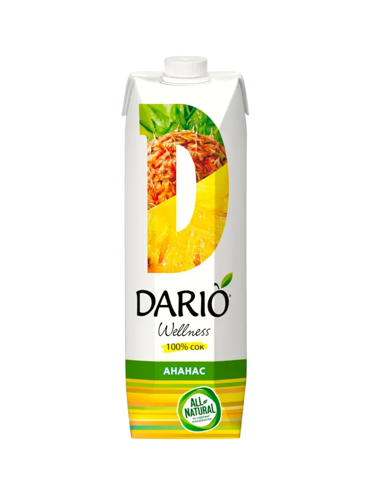 СОК DARIO WELLNESS 1Л АНАНАСОВЫЙ(6)