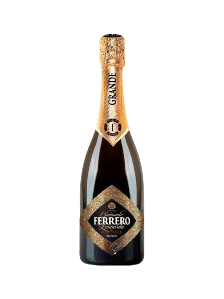ИГРИСТОЕ ВИНО FERRERO LEONARDO 0.75Л MOSCATO БЕЛ П/СЛ(6) - фото 1