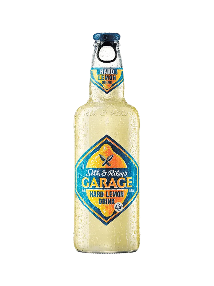 ПИВО GARAGE HARD LEMON DRING 0.4Л С/Б - фото 1