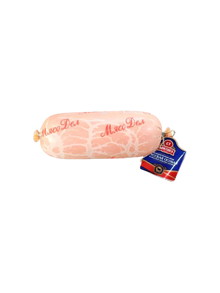 КОЛБАСА МЯСОДЕЛ 600Г РУССКАЯ ОСОБАЯ ВАР(38)