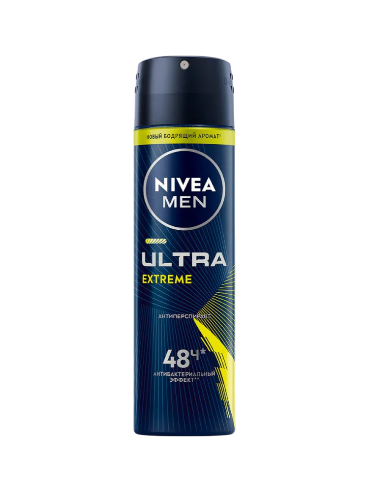 АНТИПЕРСПИРАНТ NIVEA MEN 150МЛ ULTRA EXTREME(12)