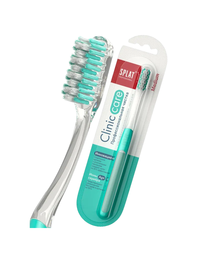 ЗУБ ЩЕТКА SPLAT PROFESSIONAL CLINIC CARE MEDIUM (12)