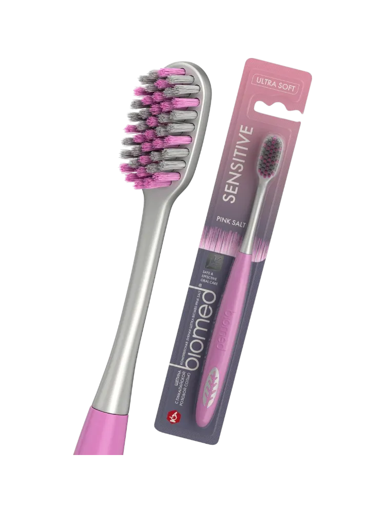 ЗУБ ЩЕТКА BIOMED PINK SALT SOFT (12)