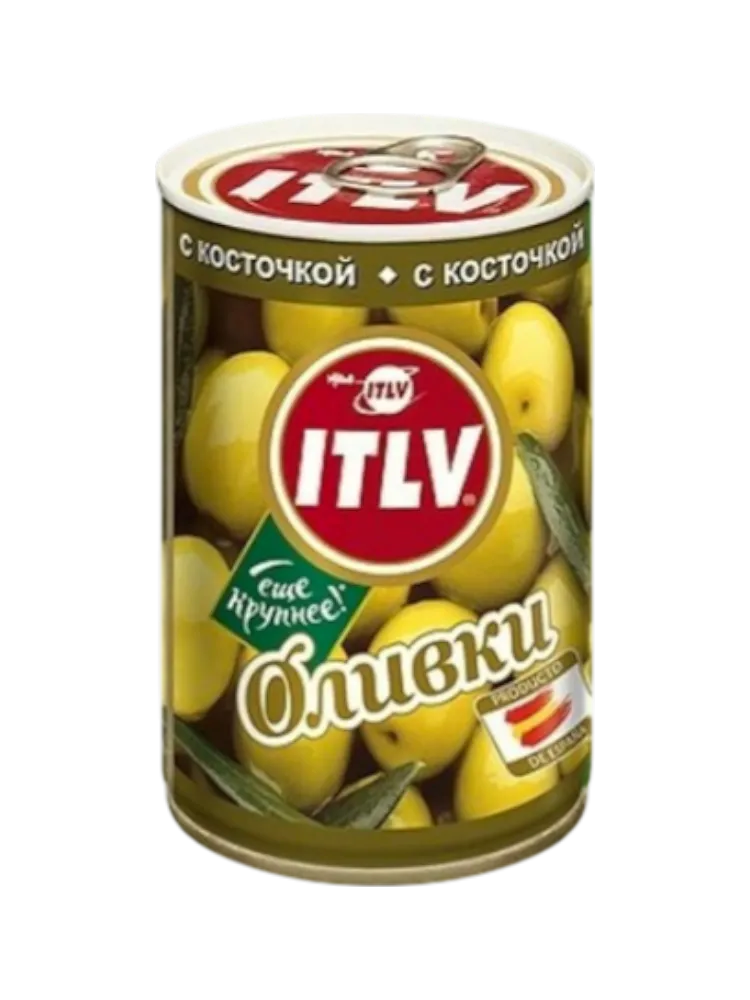 ОЛИВКИ ITLV 300Г С/К Ж/Б(12)