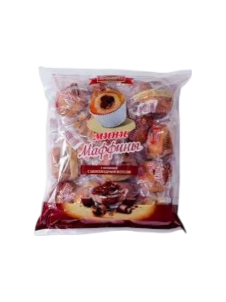 МАФФИНЫ РБ 465Г МИНИ С ШОК ВКУСОМ
