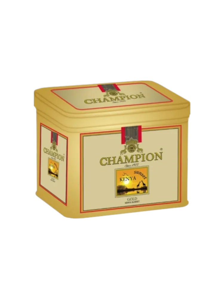 ЧАЙ CHAMPION 250Г ЗАКАТ КЕНИИ Ж/Б