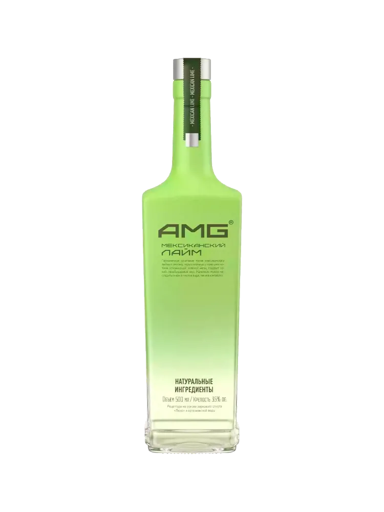 НАСТОЙКА AMG 0.5Л МЕКСИКАНСКИЙ ЛАЙМ П/СЛ 35%(12) - фото 1