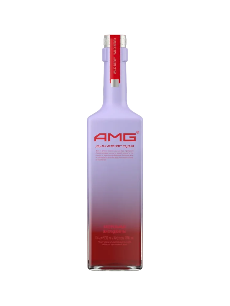 НАСТОЙКА AMG 0.5Л ДИКАЯ ЯГОДА СЛ 20%(12) - фото 1