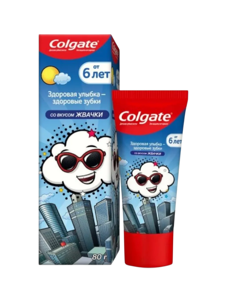ЗУБ ПАСТА COLGATE L4 STARSMILE 80МЛ ЖВАЧКА ОТ 6ЛЕТ