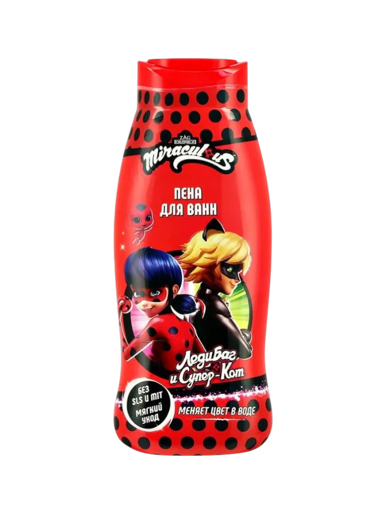 ПЕНА Д/ВАНН MIRACULOUS ЛЕДИ БАГ 400МЛ ЧУДЕСНОЕ ПРЕВРАЩЕНИЕ
