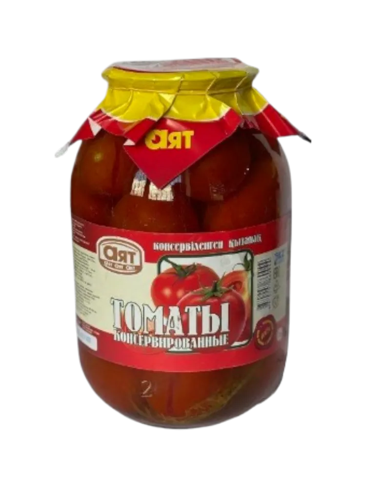 ТОМАТЫ АЯТ 2Л КОНСЕРВИРОВАНЫЕ