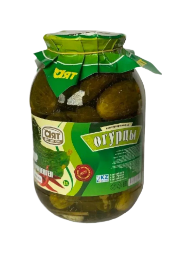 ОГУРЦЫ АЯТ 2Л КОНСЕРВИРОВАНЫЕ