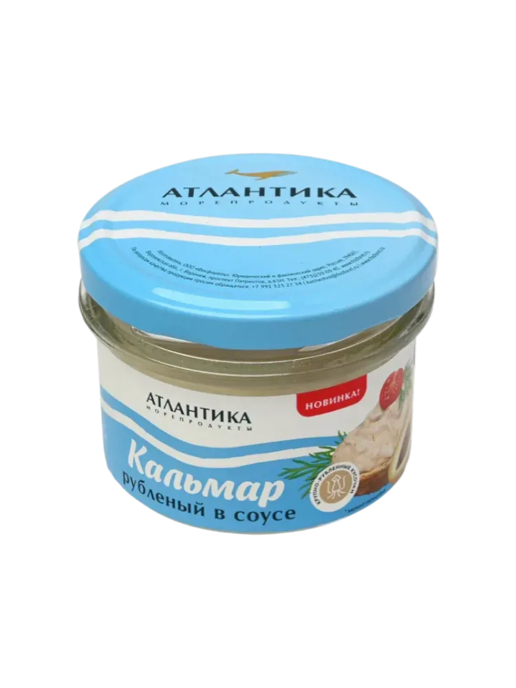 КРЕМ ПАСТА АТЛ КАЛЬМАРА РУБЛЕНОГО 150Г