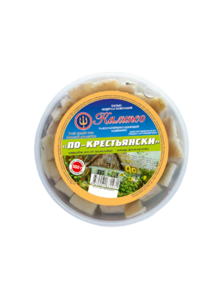 КАЛИПСО ПРЕСЕРВЫ СЕЛЬДЬ 500Г ПО-КРЕСТЬЯНСКИ