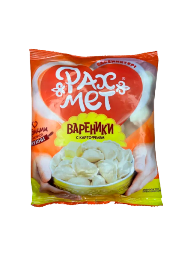 ВАРЕНИКИ РАХМЕТ С КАРТОФЕЛЕМ 350ГР
