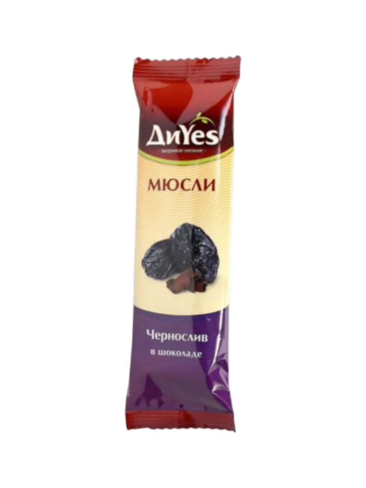 МЮСЛИ БАТОНЧИК ДИYES 25Г ЧЕРНОСЛИВ