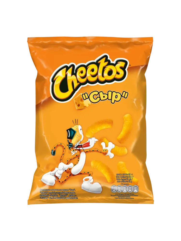 КУКУРУЗНЫЕ СНЕКИ CHEETOS 85 ГР  СЫР