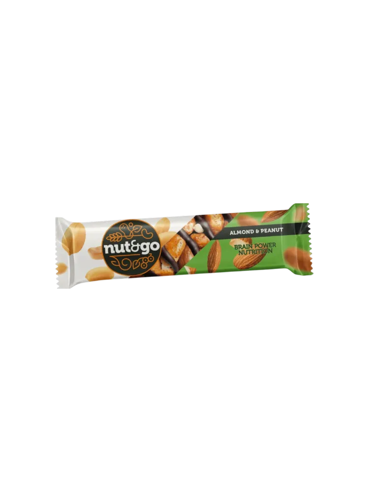 БАТОНЧИК ОРЕХОВЫЙ NUT AND GO 36ГР С АРАХИСОМ 