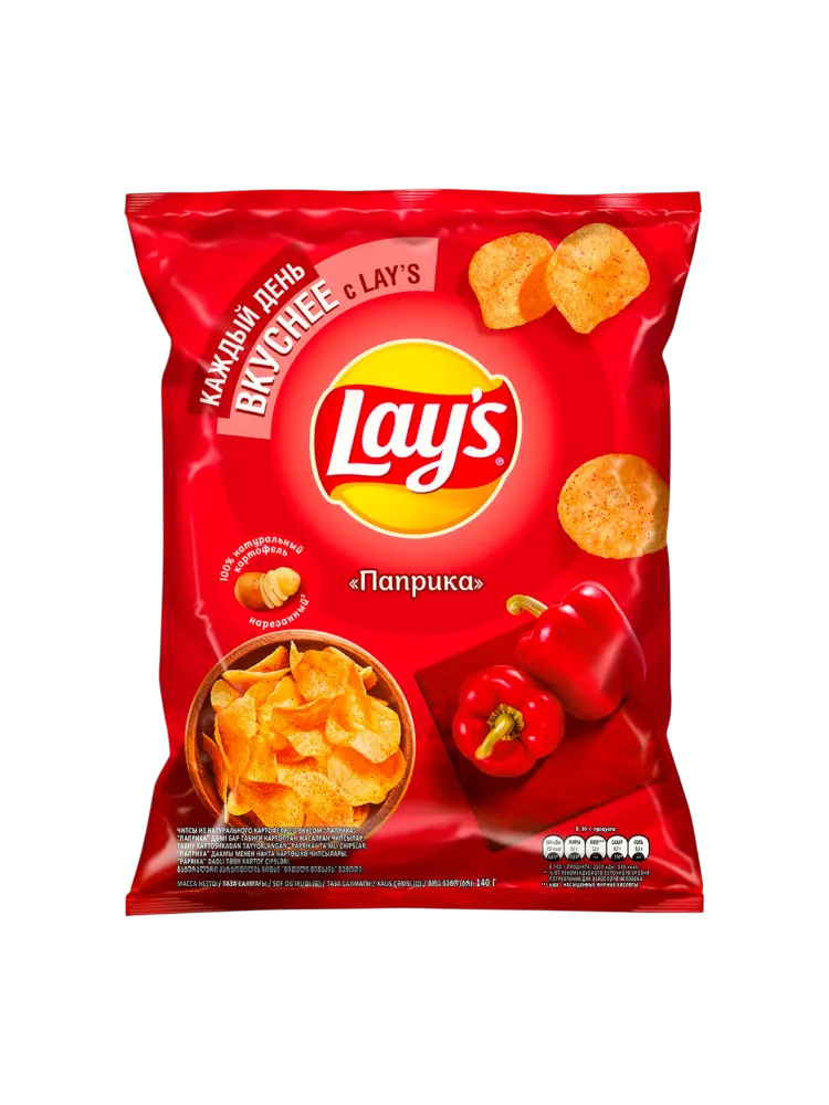 ЧИПСЫ LAYS 70Г ПАПРИКА