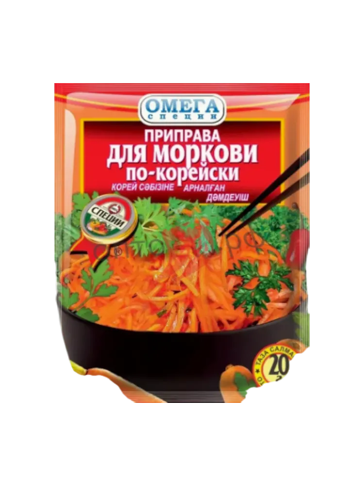 ПРИПРАВА ОМЕГА 20Г Д/МОРКОВИ ПО КОРЕЙСКИ 