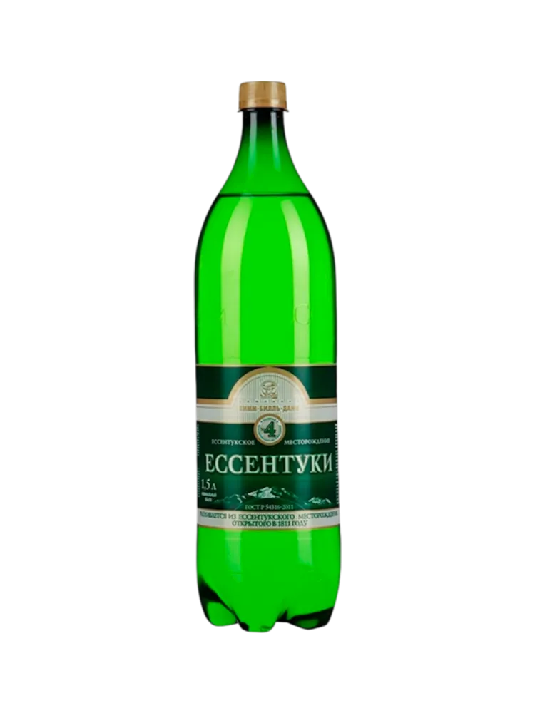ВОДА ЕССЕНТУКИ DR ESSENT №4 1,5 Л ПЭТ