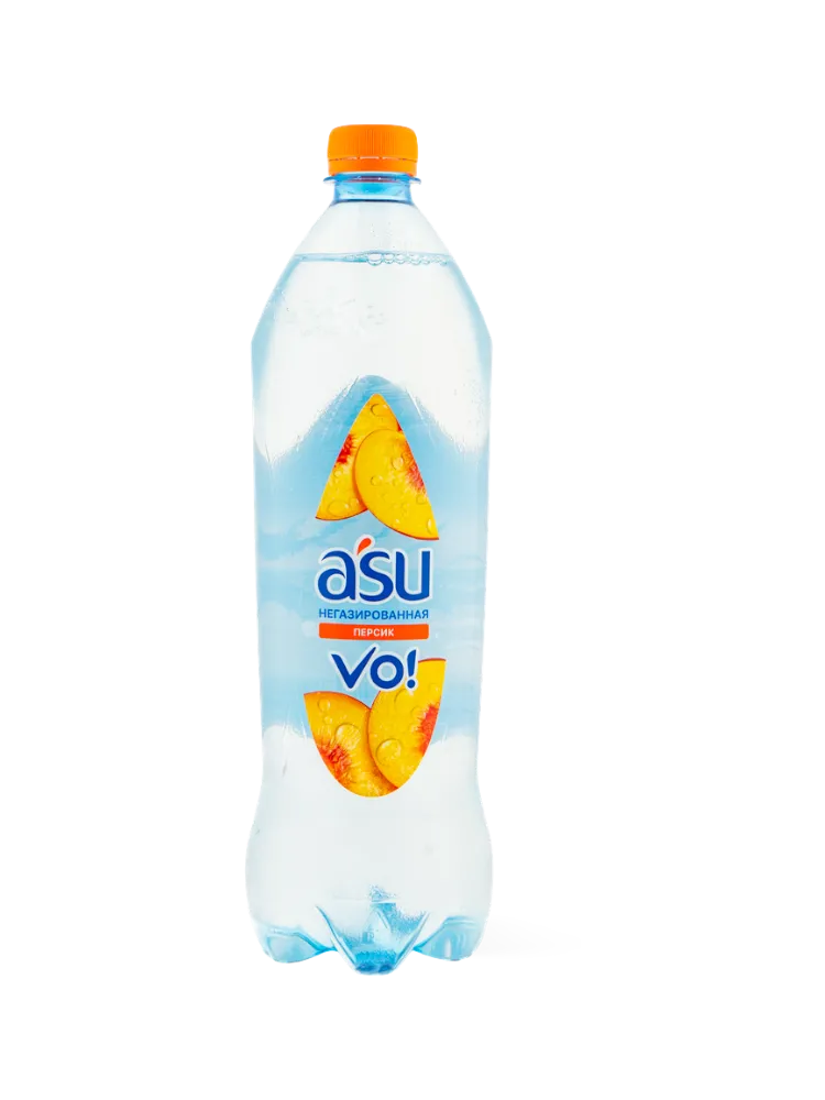 ВОДА A`SU ПЕРСИК Н/ГАЗ 1Л 