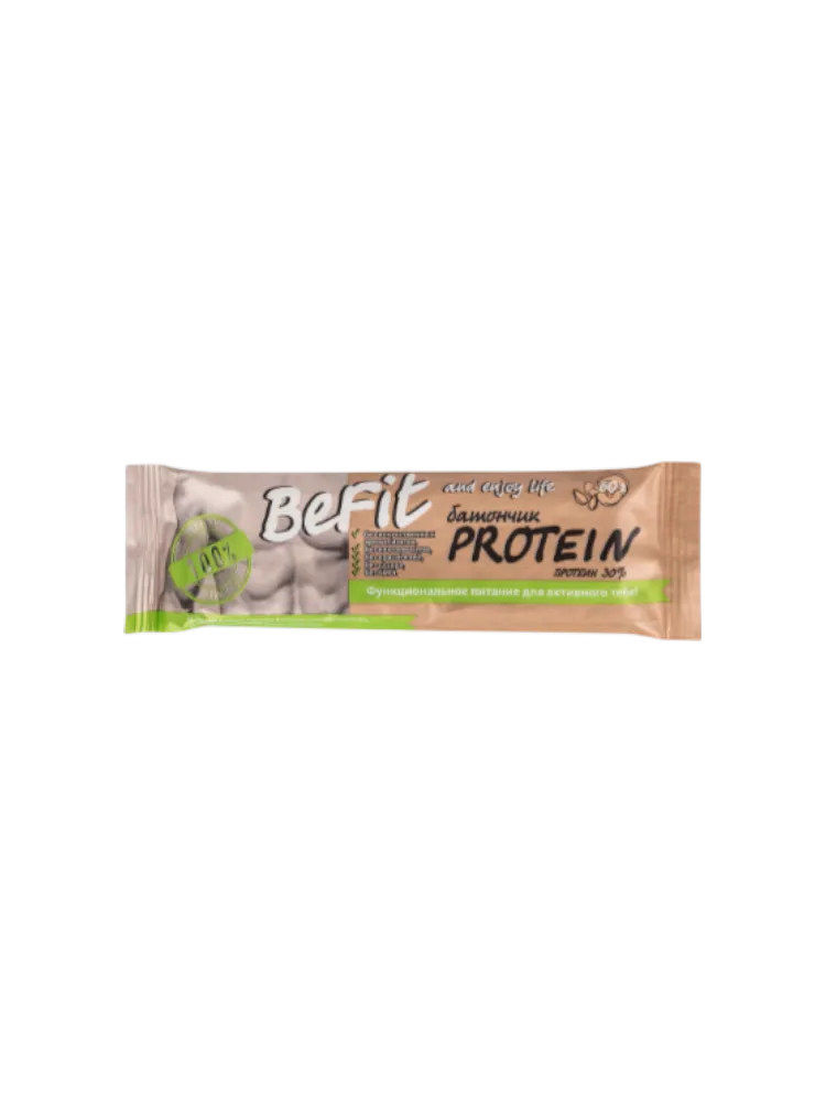 БАТОНЧИК BEFIT 60Г С ПРОТЕИНОМ