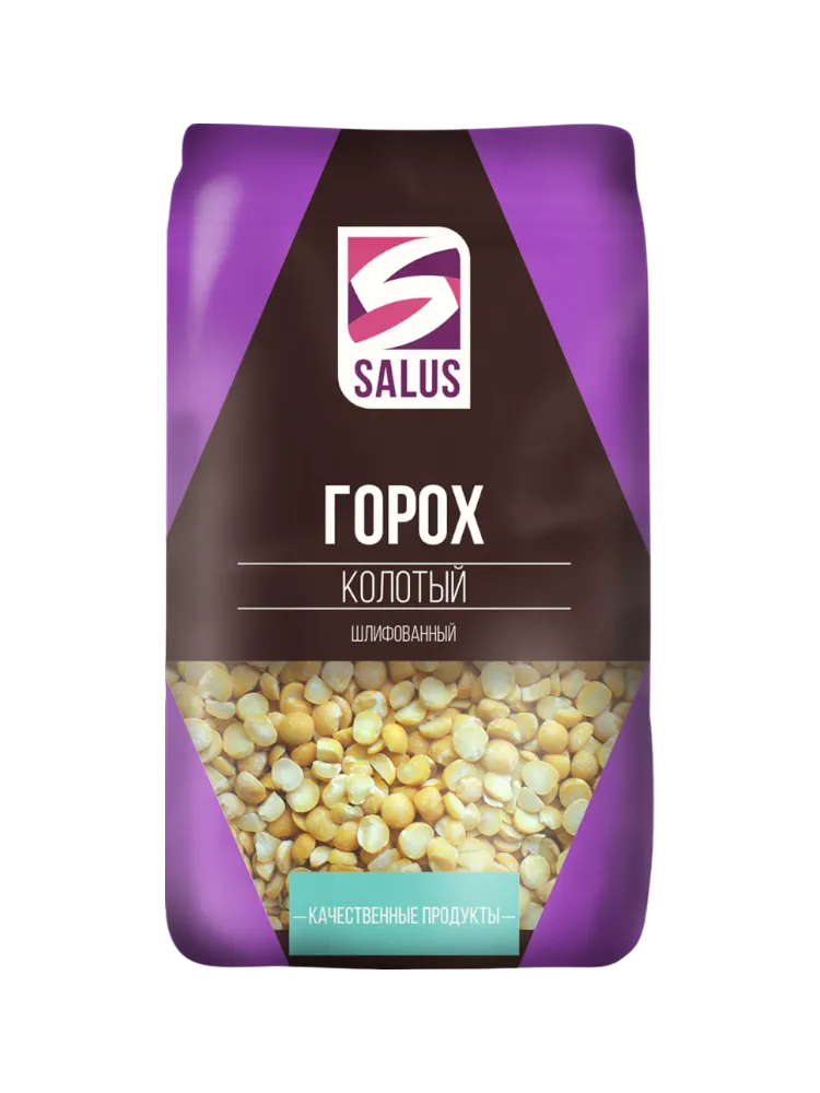 КРУПА SALUS 800Г ГОРОХ КОЛОТЫЙ