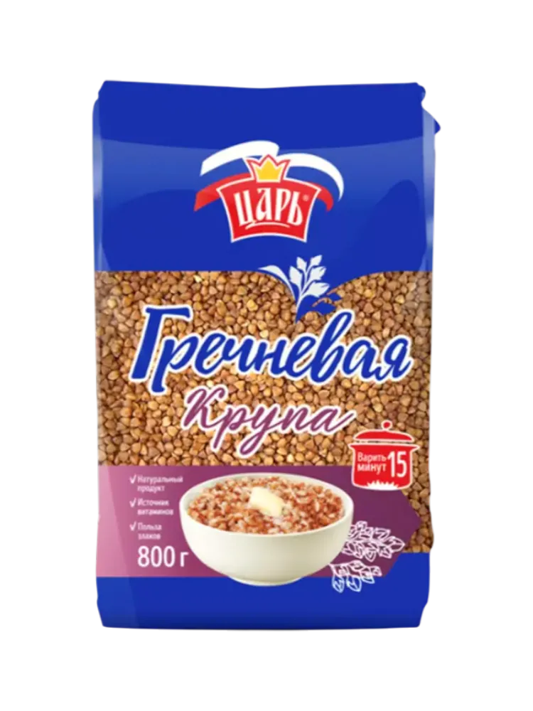 КРУПА ЦАРЬ 800Г ГРЕЧНЕВАЯ(9)