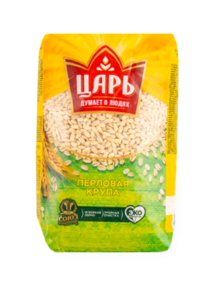 КРУПА ЦАРЬ 800Г ПЕРЛОВАЯ ПАК(9)