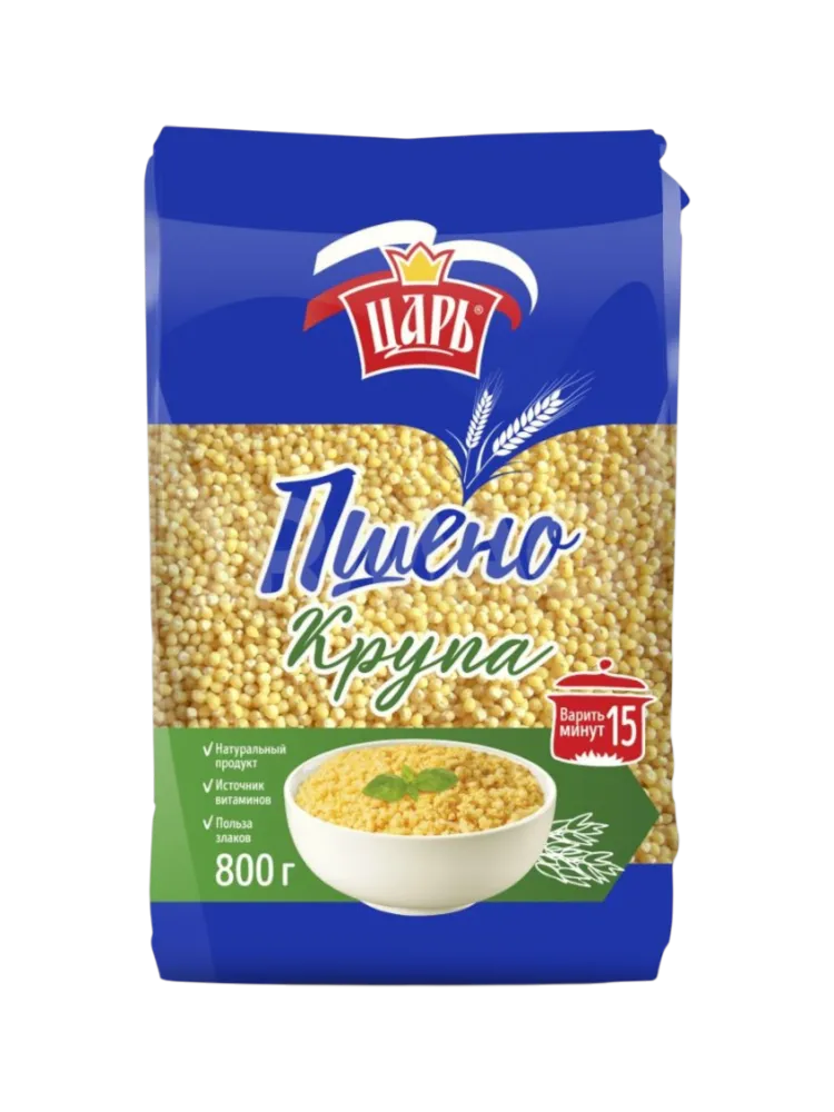 КРУПА ЦАРЬ 800Г ПШЕНО(9)