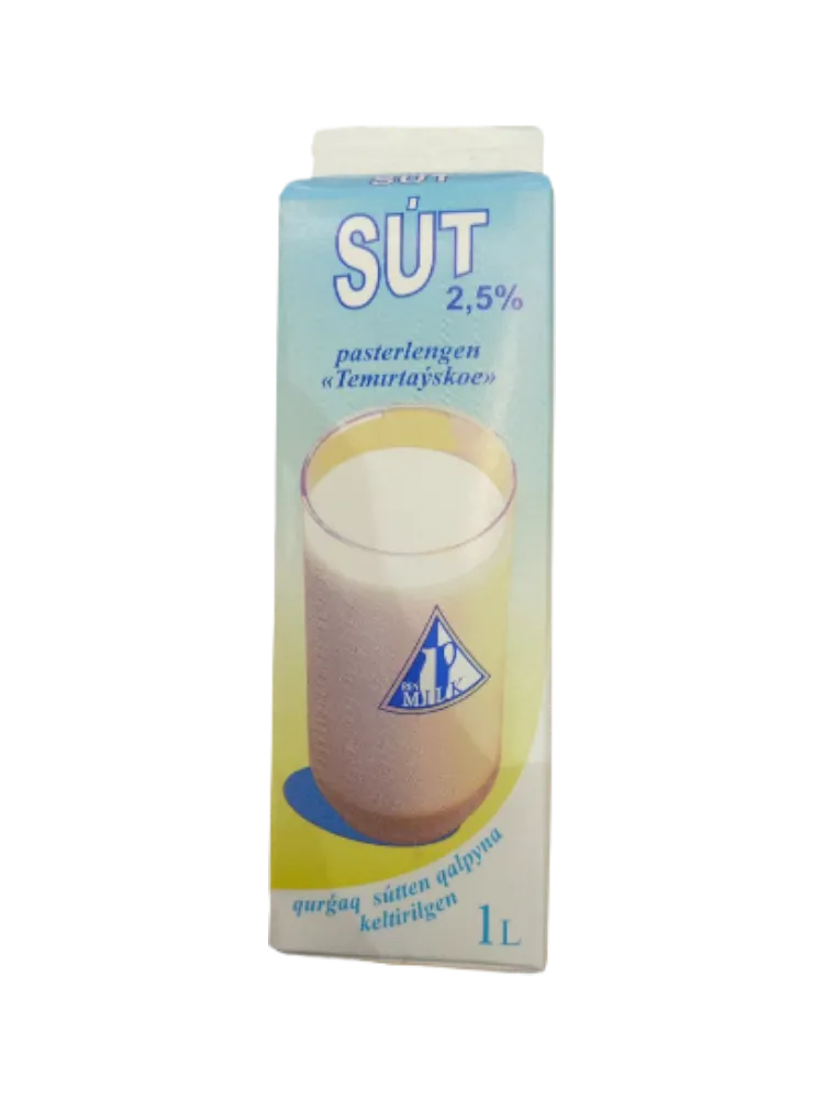 МОЛОКО ТЕМИРТАУСКОЕ 2.5% 1Л П/П REN-MILK