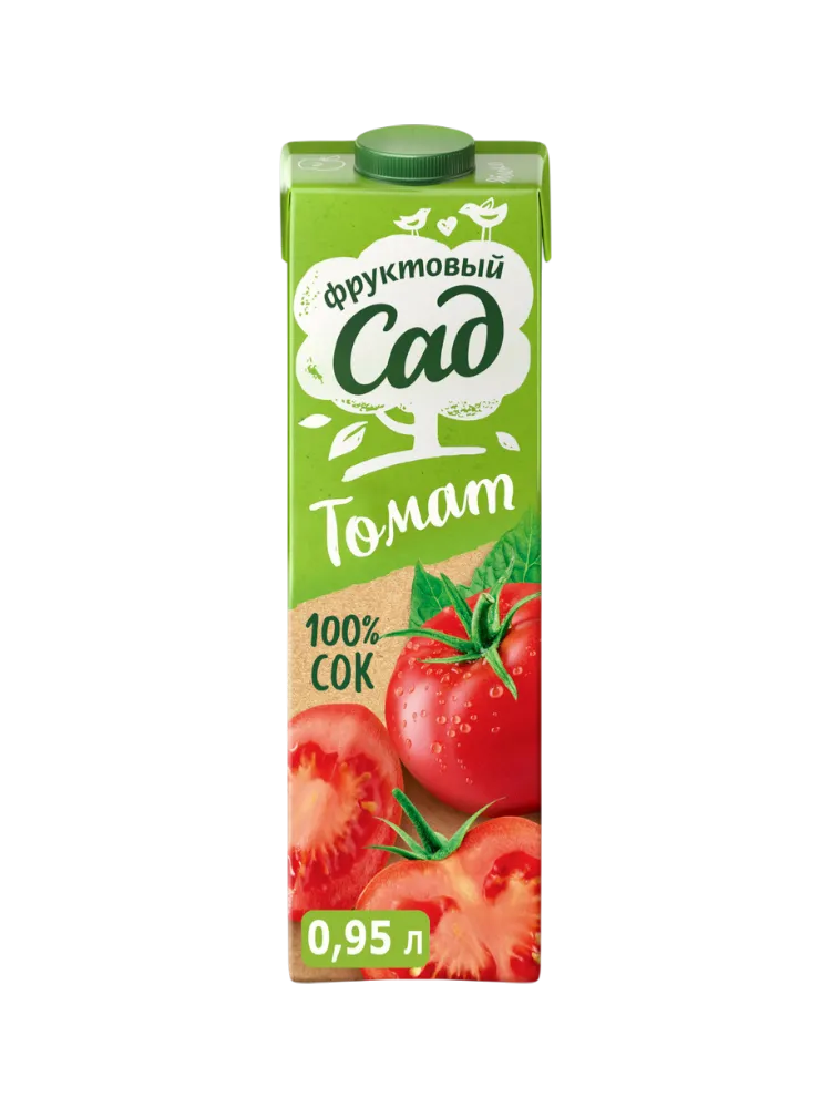 СОК ФРУКТОВЫЙ САД 0.95Л ТОМАТНЫЙ 