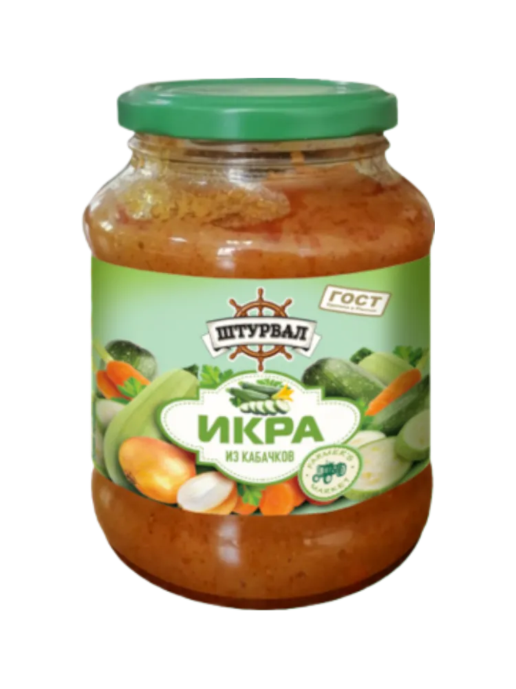 ИКРА ШТУРВАЛ ИЗ КАБАЧКОВ 480Г С/Б