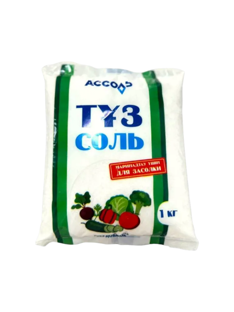 СОЛЬ АССОЛЬ 1КГ НЕЙОДИР ДЛЯ ЗАСОЛКИ М/У(30)