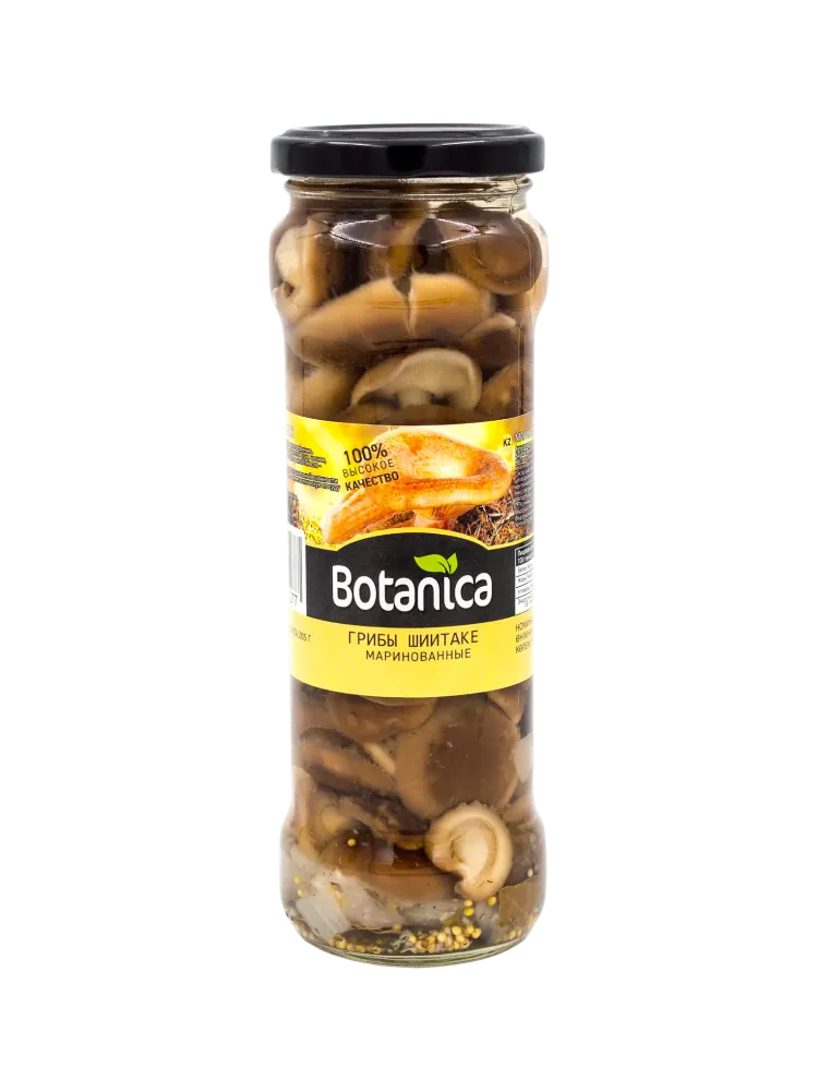 ГРИБЫ BOTANICA 370МЛ МАРИНОВАННЫЕ ШИИТАКЕ