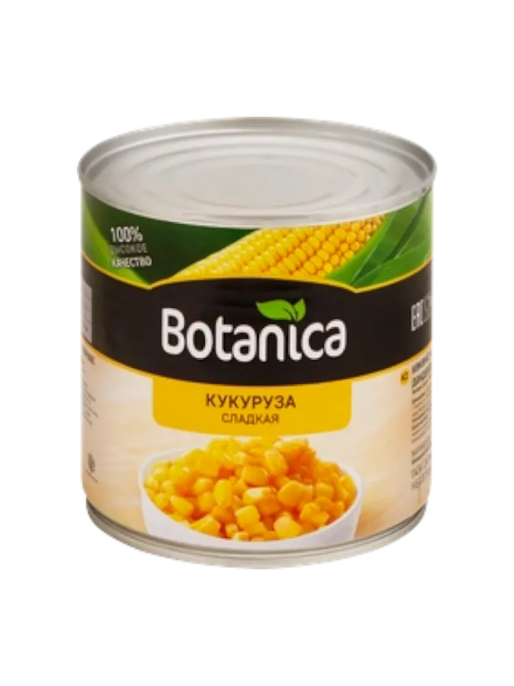 КУКУРУЗА BOTANICA 425МЛ ГОСТ Ж/Б