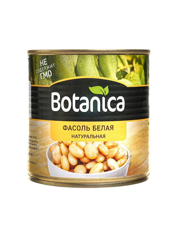 ФАСОЛЬ BOTANICA 425МЛ БЕЛАЯ НАТУР ГОСТ Ж/Б