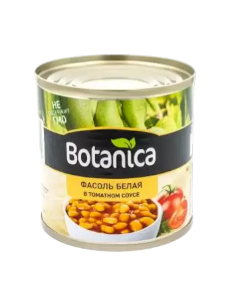 ФАСОЛЬ BOTANICA 425МЛ БЕЛАЯ ГОСТ В Т/С Ж/Б