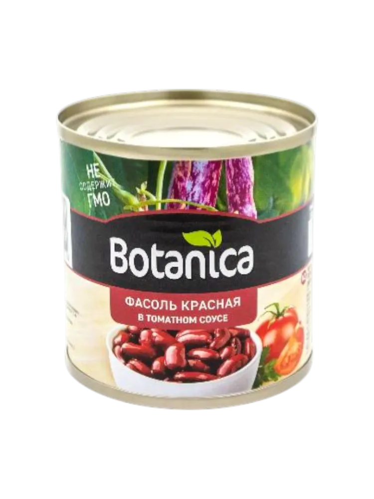 ФАСОЛЬ BOTANICA 425МЛ КРАСНАЯ В Т/С ГОСТ Ж/Б