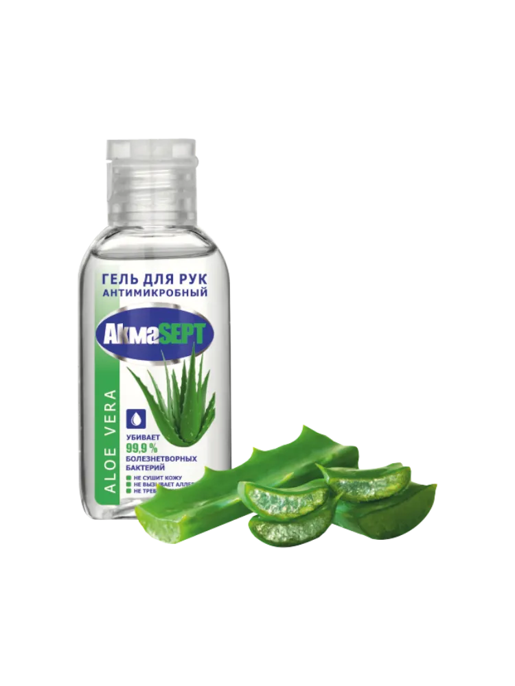 Спрей д/рук антимикробный Akmasept "Aloe Vera" 50 мл