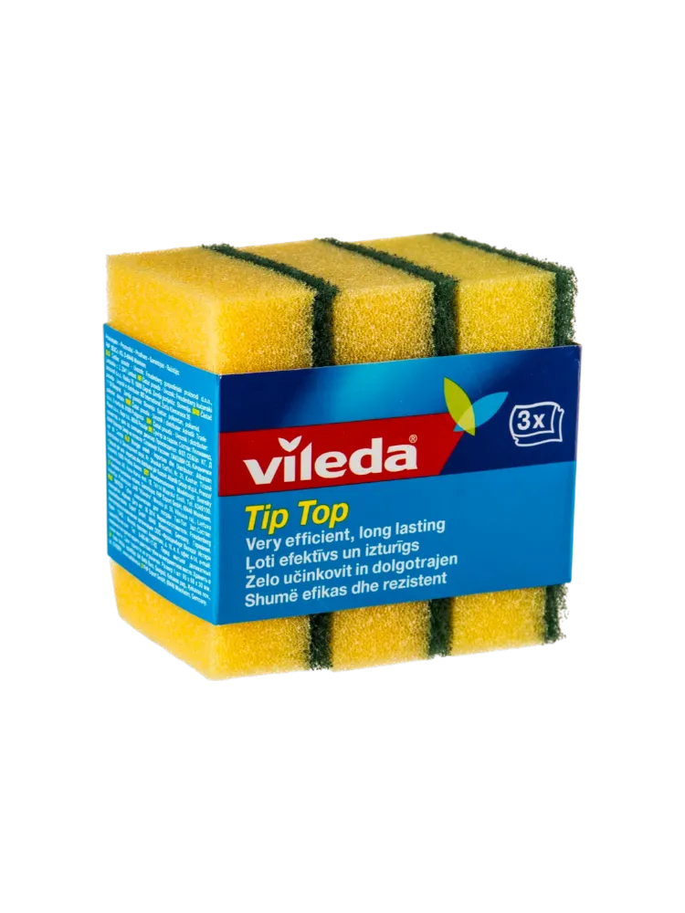 ГУБКА VILEDA TIP TOP КЛАССИЧЕСКАЯ 3ШТ
