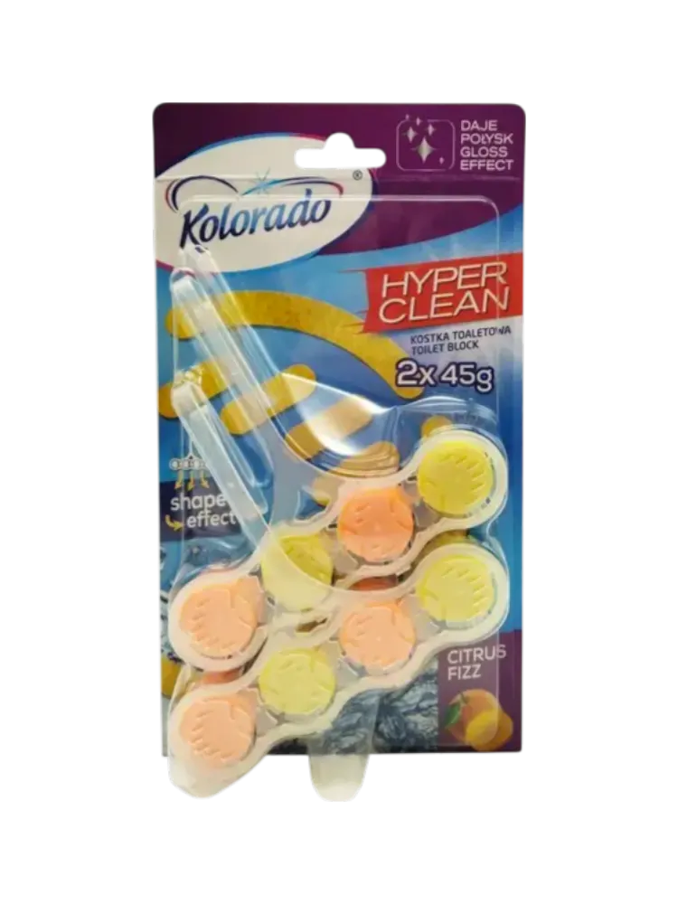 БЛОК Д/ТУАЛЕТА KOLORADO 2*45Г CITRUS FIZZ