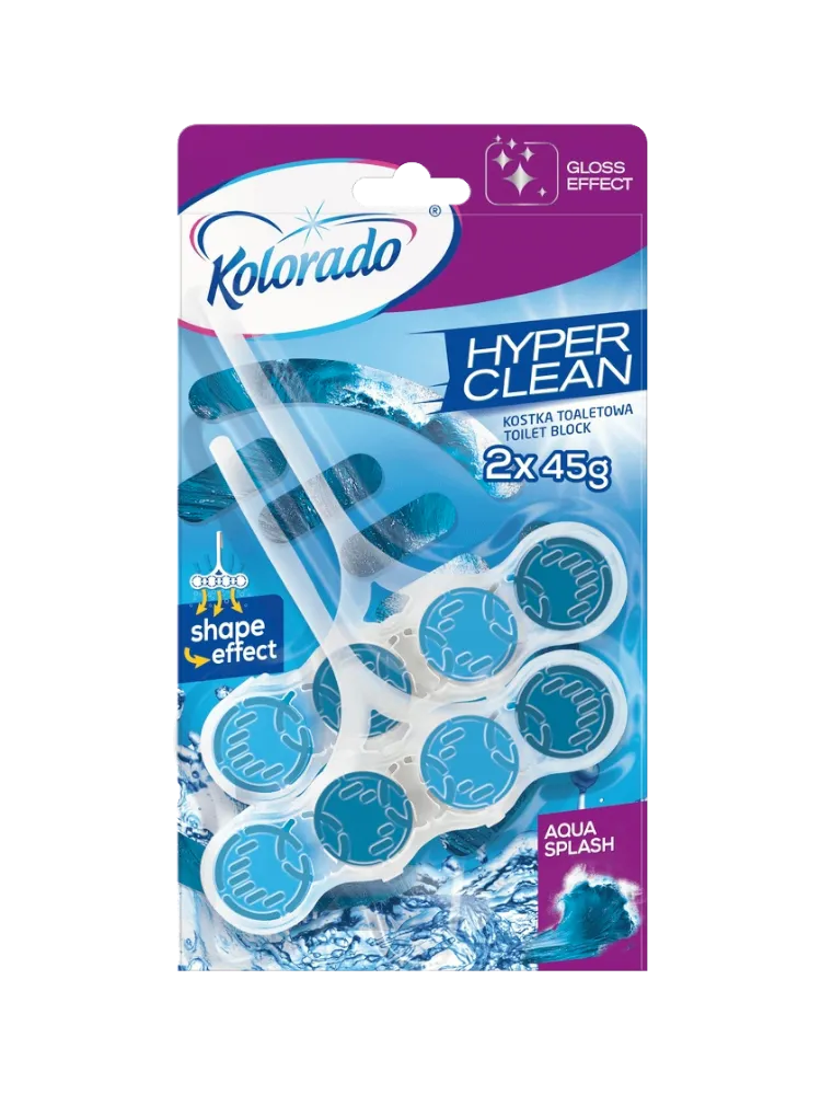 БЛОК Д/ТУАЛЕТА KOLORADO 2*45Г AQUA SPLASH